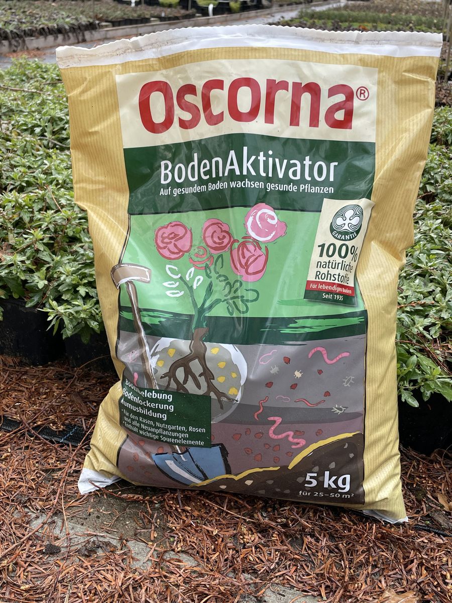 Substrate, Gartendünger und BodenAktivator Staudengärtnerei